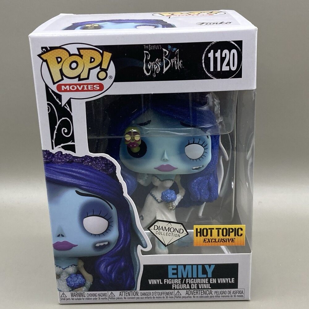 Funko POP! Movies Corpse Bride Emily #1120 Diamond Hot Topic Exclusive